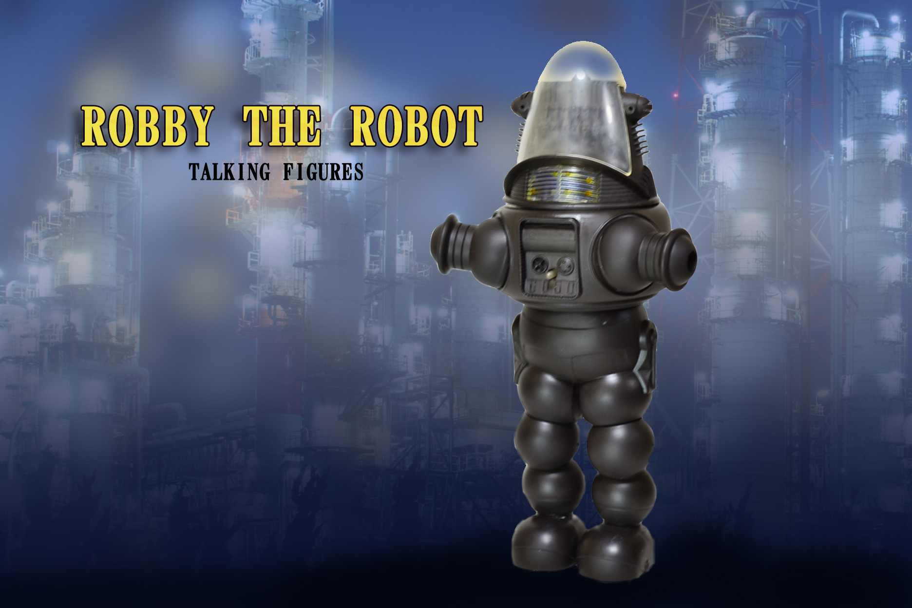 禁断の惑星 ロビー・ザ・ロボット トーキング フィギュア ROBBY THE 