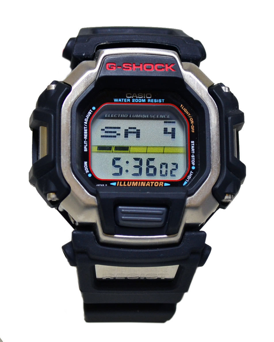 出品まだ在庫あり G-SHOCK Resistant DW-8140-1V 1995年 メタルカバー