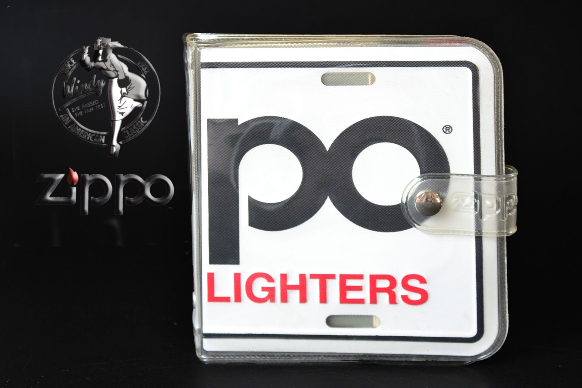 特価 zippo ジッポー WINDPROOF LIGHTERS ナンバー・プレート型 システム手帳 付き: Cochi.ka.ka （東風かか ）