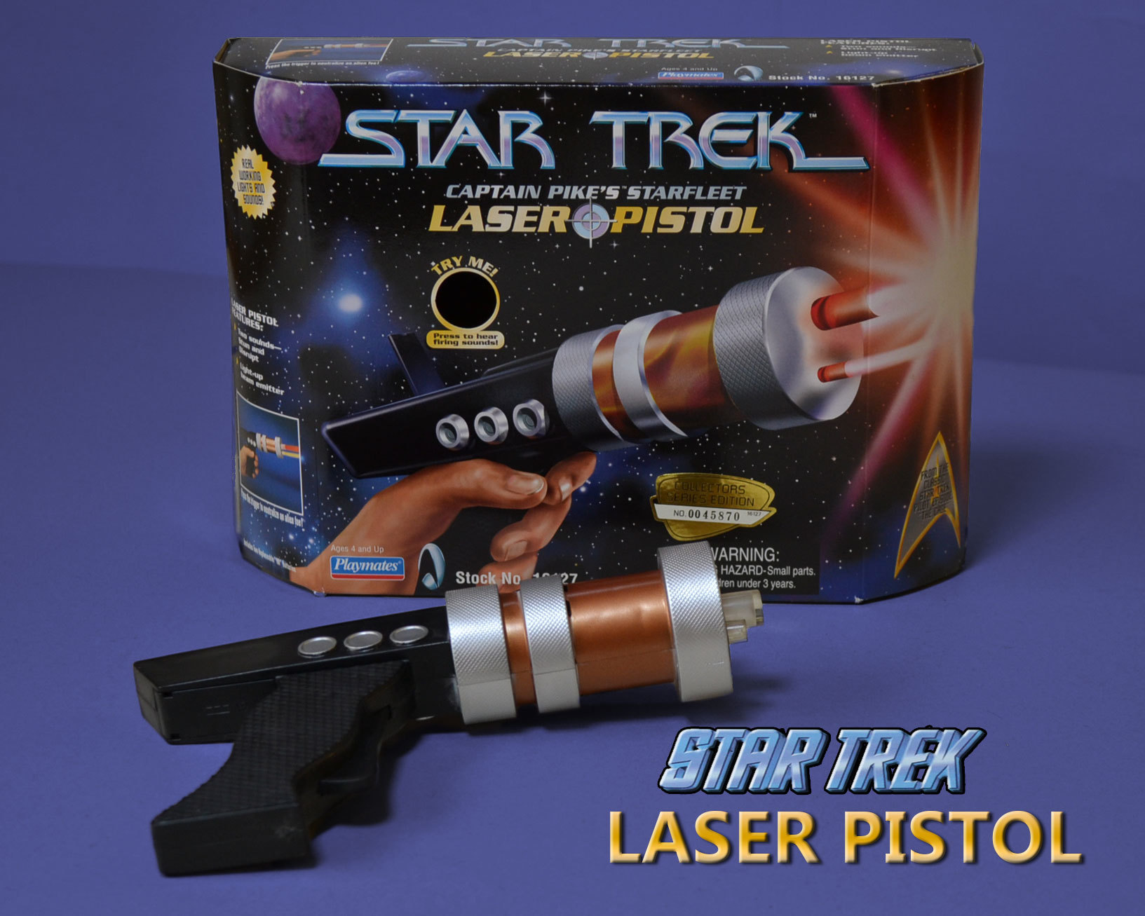 Star Trek Captain Pike S Starfleet Laser Pistil 60年代モデル スタートレック キャプテンパイク レーザーピストル 1997 Cochi Ka Ka 東風かか