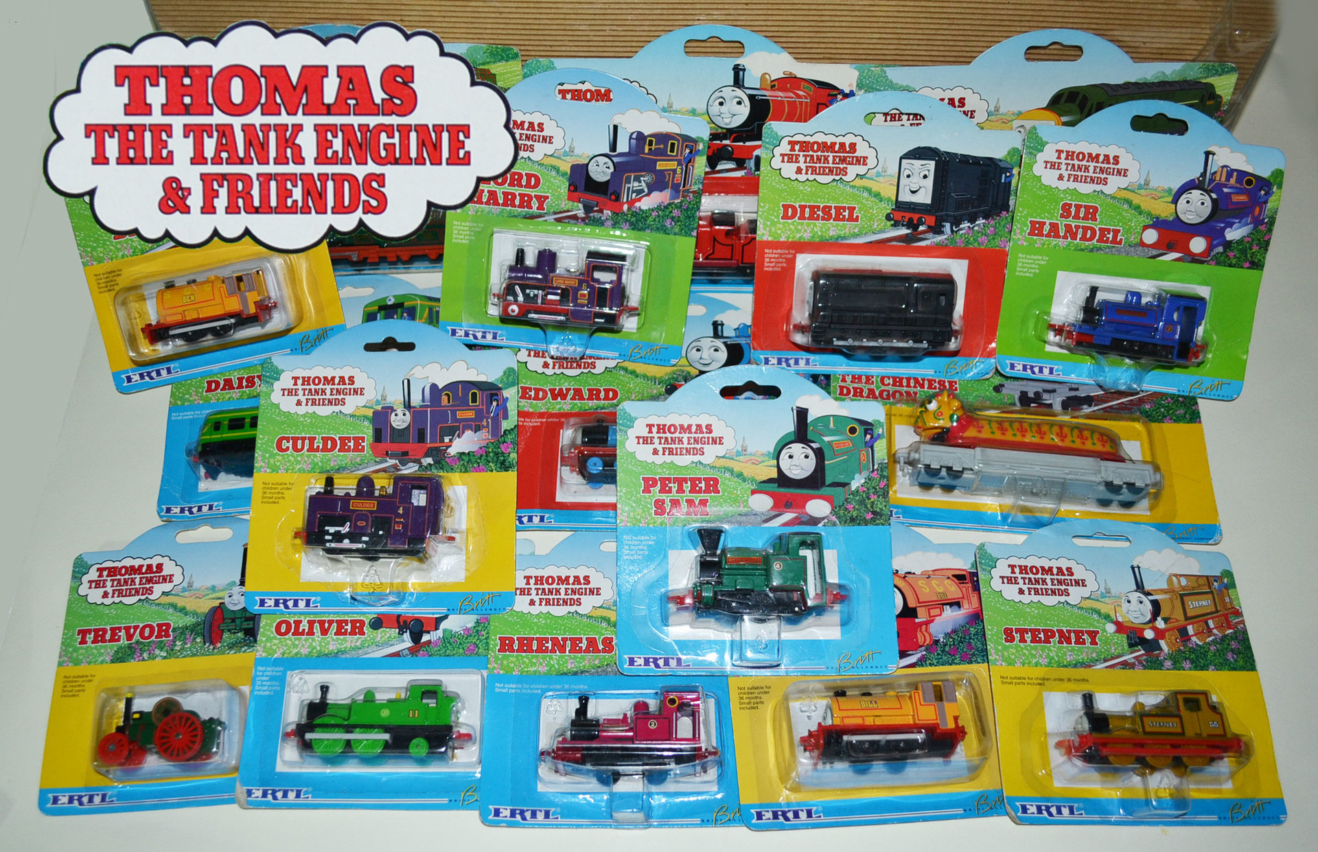 きかんしゃトーマス アーテル Ertl 1997 Thomas & Friends セット販売