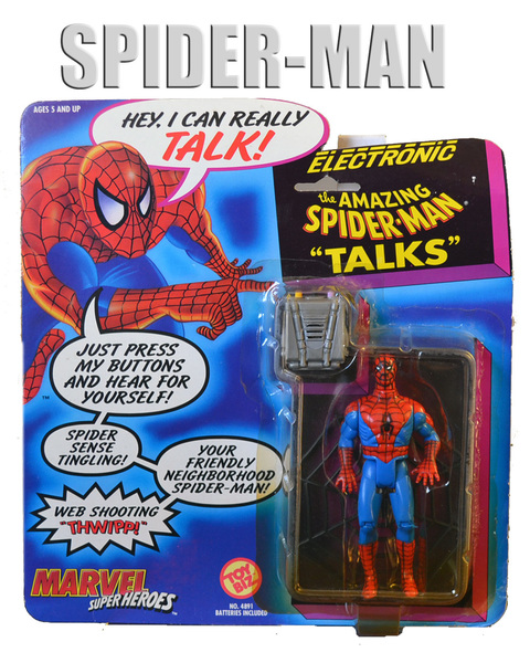 スパイダーマン SENSA TIONAL SPIDER MAN Deluxe-Edition TOY BIZ 1996