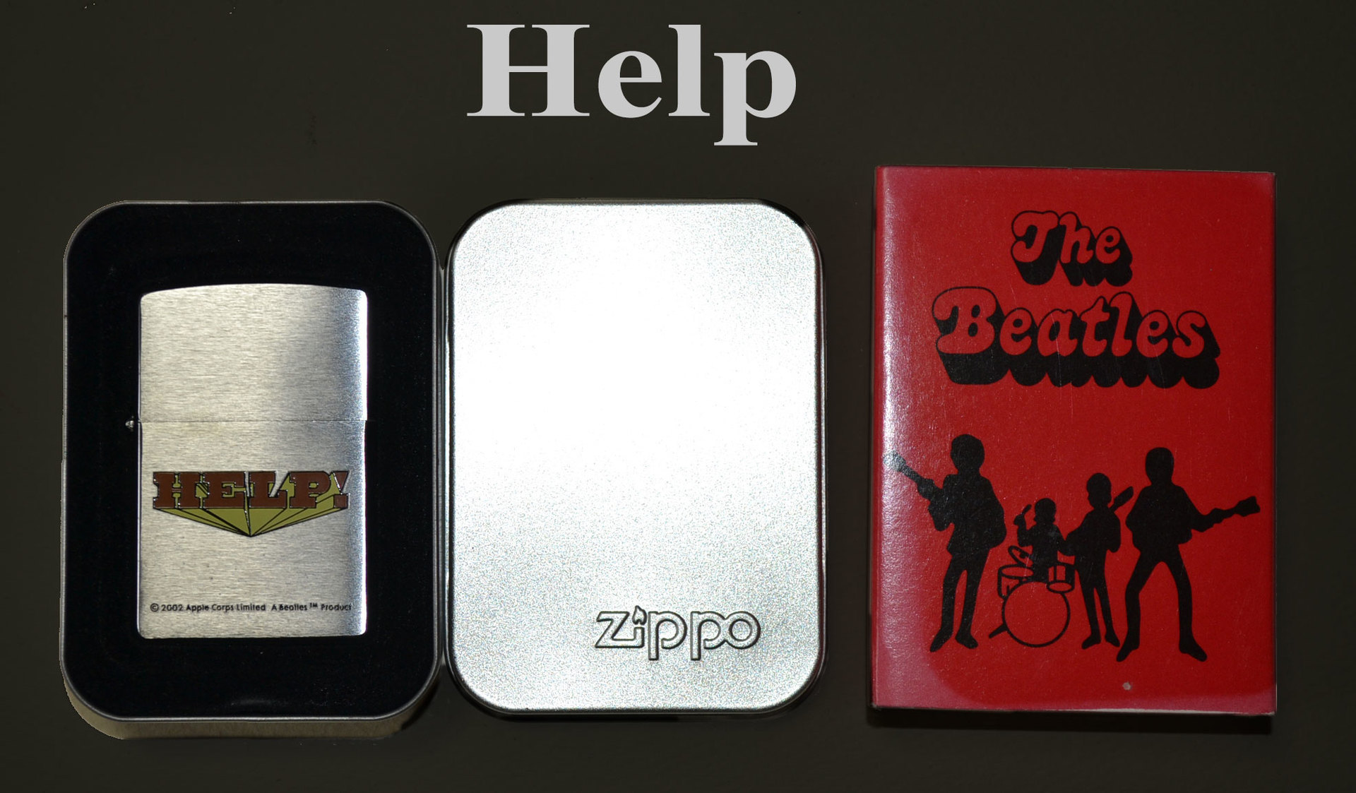 新品・ZIPPO ジッポ ビートルズ ヘルプ（Help）The beatles: Cochi.ka