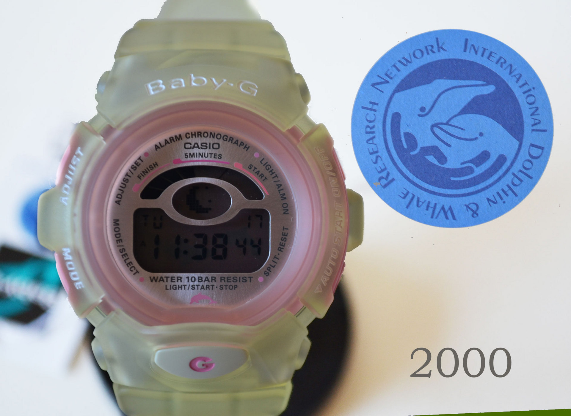 Baby-G BG-600K-2AJRイルカクジラ会議2000モデル: Cochi.ka.ka （東風