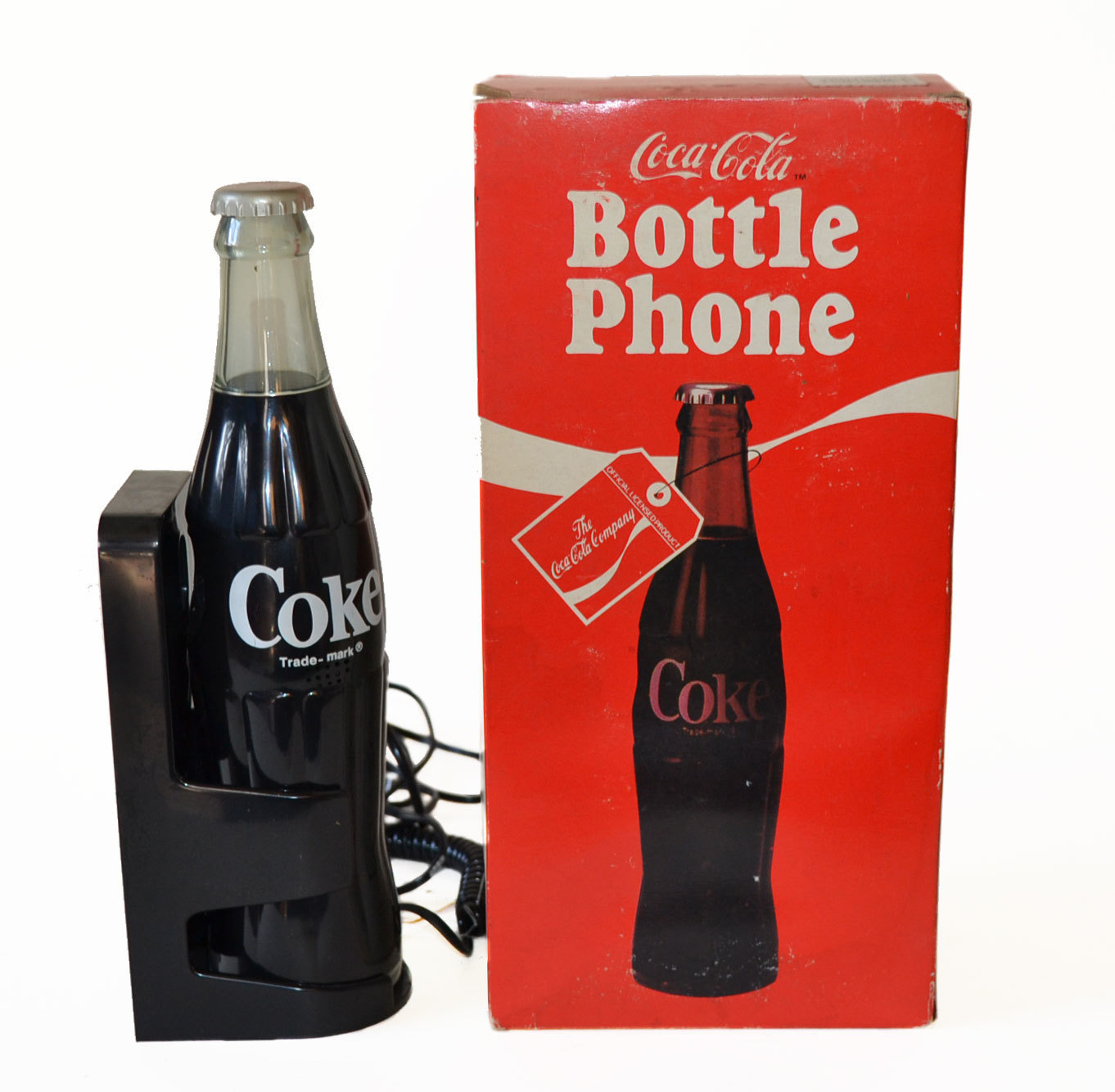 国内正規品】 1983 Coca-Colaヴィンテージ コカ・コーラ 電話機 ボトル 