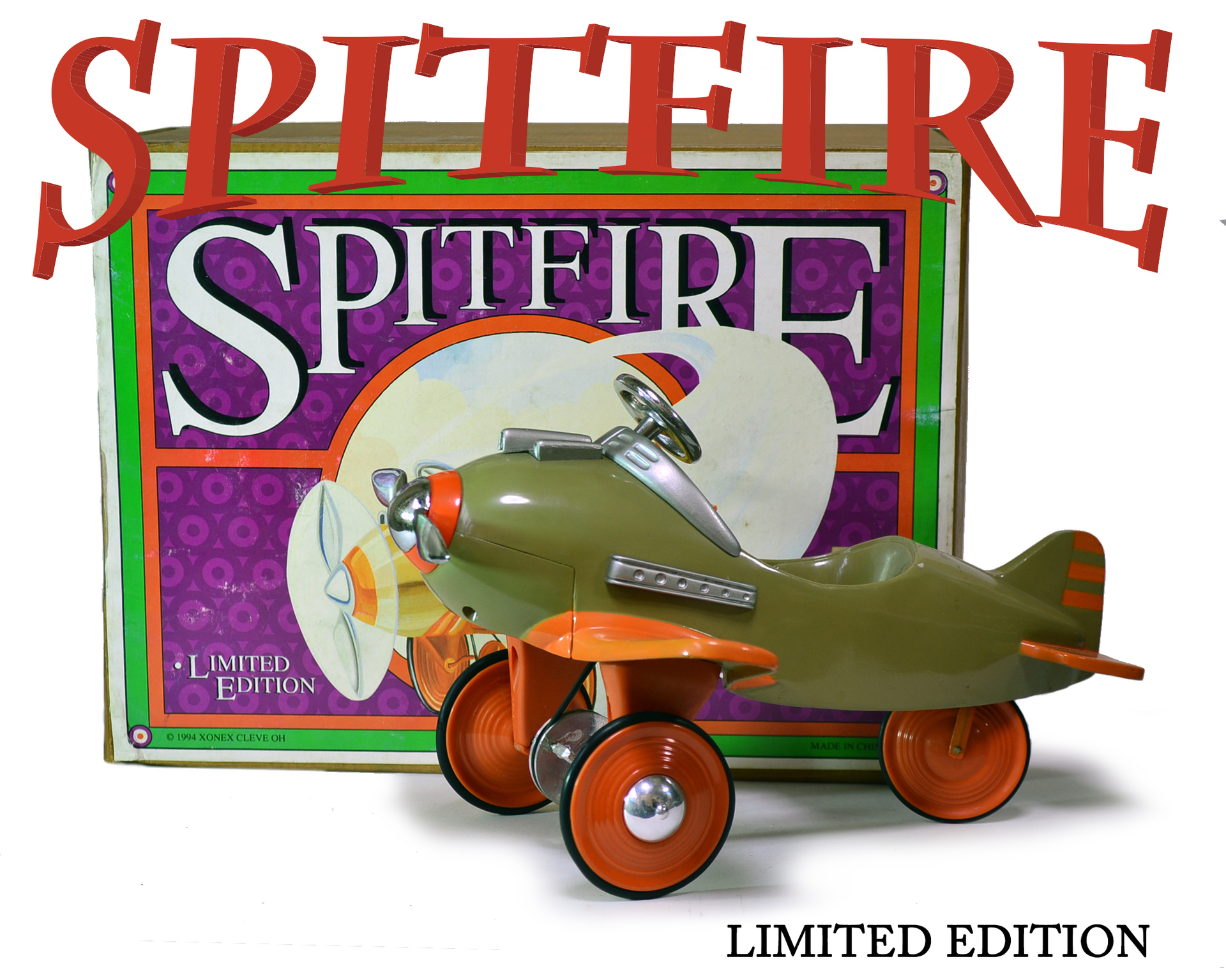 特価 PEDAL Car SPITFIRE LIMITED EDITION XONEX限定品 エアプレーンペダルカー : Cochi.ka.ka  （東風かか ）