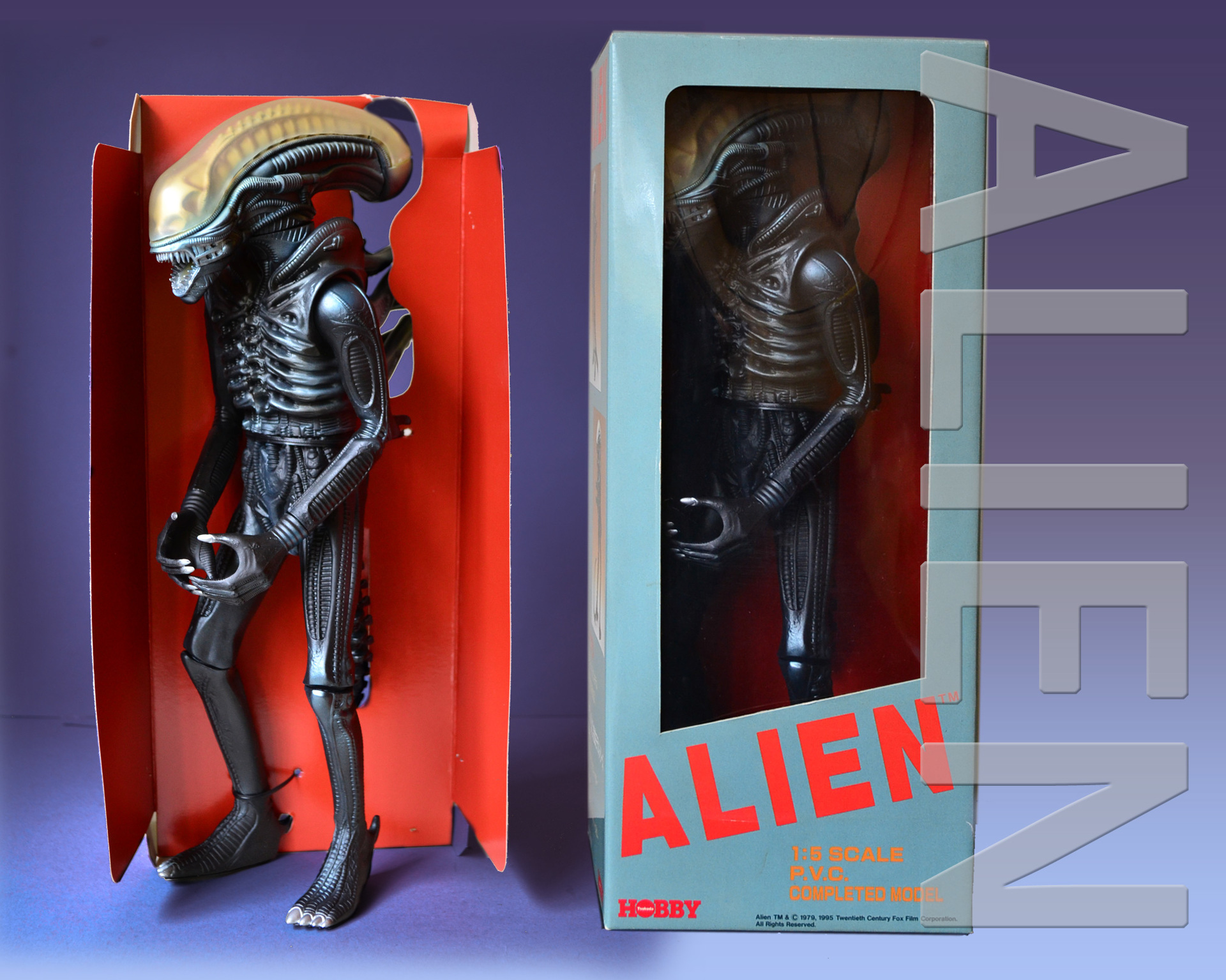 ALIENS エイリアン1/5 P.V.C. OMPLETED ODEL LIEN フィギュア 1:5